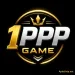 1PPP Game logo on a black background with a modern gaming design.